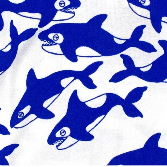 Mini Rodini Whale dress - Picture 3 of 4